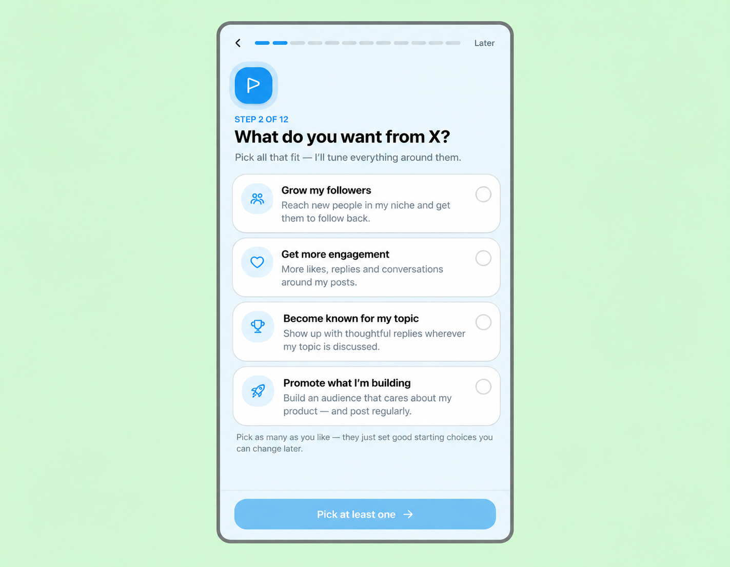 Answer a few questions