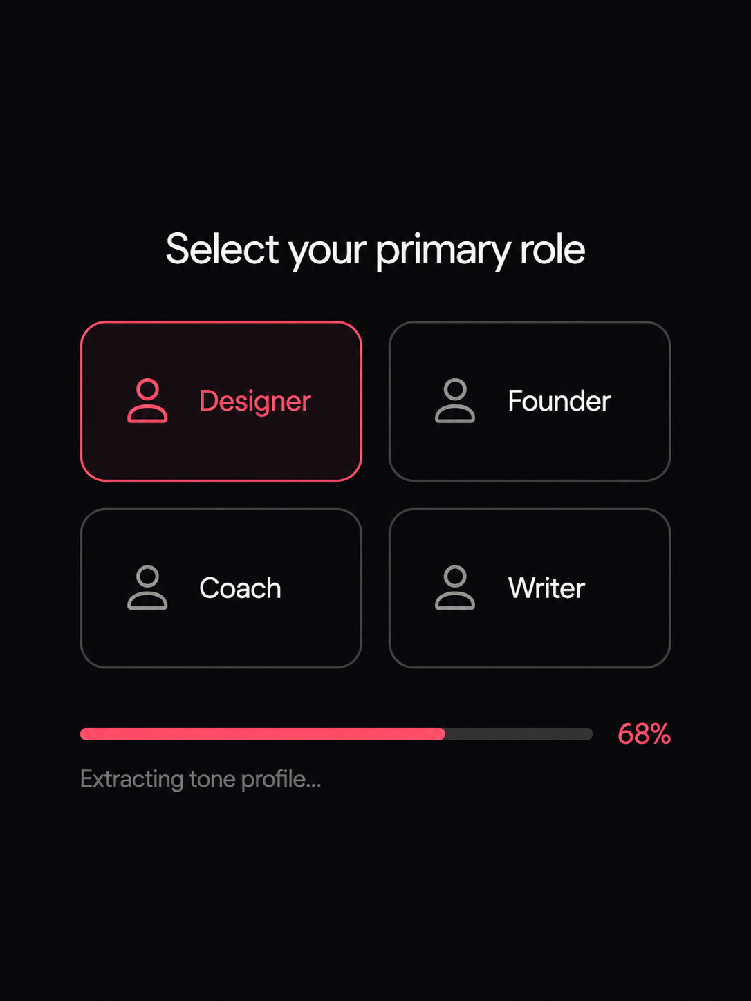 Step 02 — SET UP